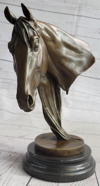 SCULPTURE SABOT DE cheval en bronze massif EUR 190,00 - FR