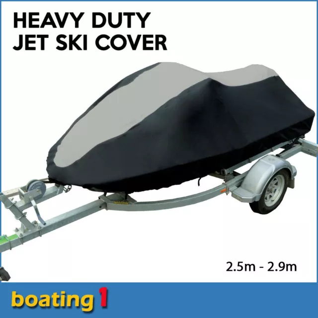 Jet Ski Cover Medium 2.5m-2.9m For Sea Doo Yamaha Kawasaki Wave Runner JetSki