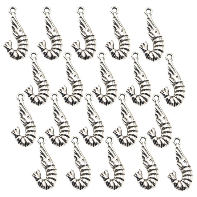 20 Pcs Alloy Letter Pendants Connector Charms Craft Diy Charm Pendant Set