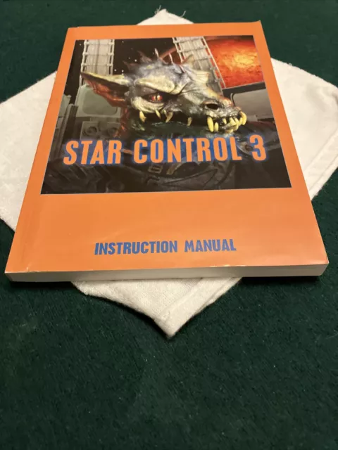 Star Control 3 manuale di istruzioni da Big Box edizione PC