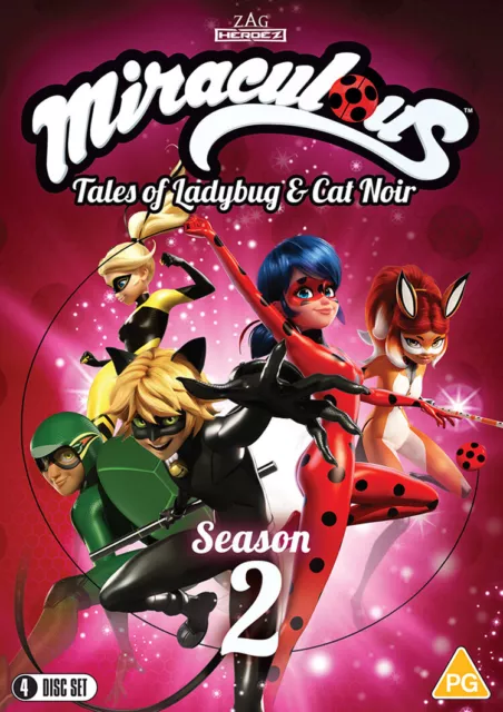MIRACULOUS - TALES of Ladybug & Cat Noir: Season Two [PG] DVD Box Set £