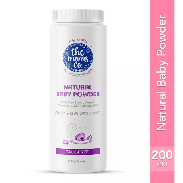 The Moms Co Talc Free Natural Baby Powder For Moisturising 200gm