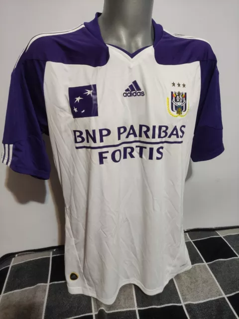 RSC Anderlecht 2010-11 Adidas MW Camiseta Camisa Camiseta Camiseta