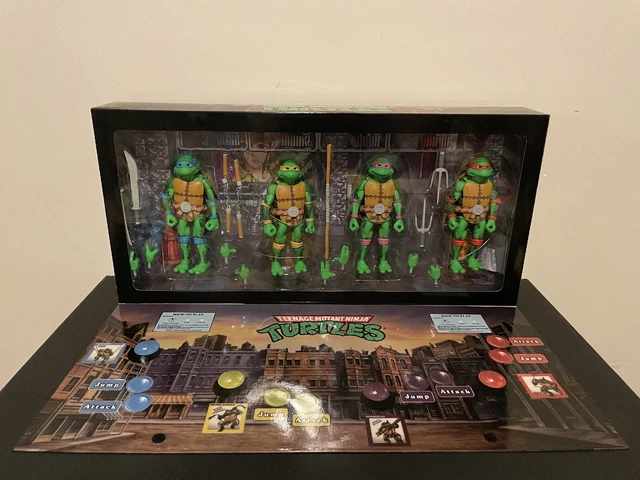 NECA SDCC 2016 Arcade Teenage Mutant Ninja Turtles 7" Figure Exclusive Box