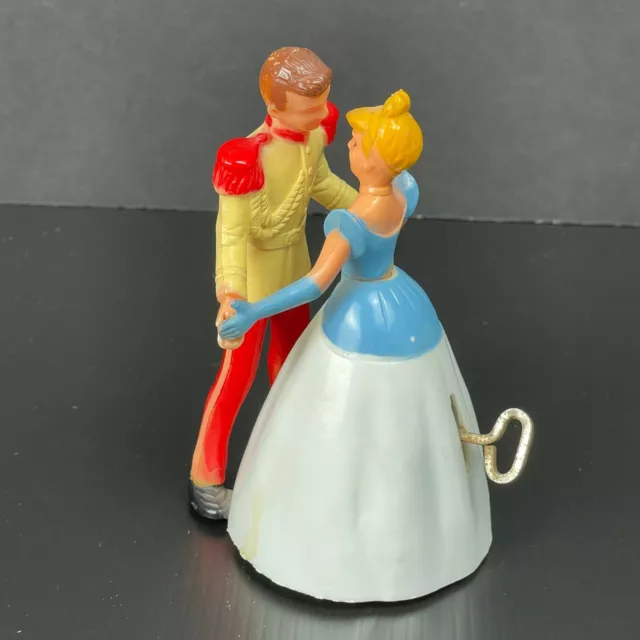 Vintage Irwin Disney Waltzing Cinderella and Prince Wind Up Toy - 1950's