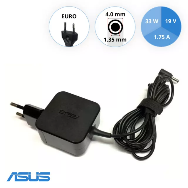 Original ASUS AD2088020 (010LP) 19V 1.75A 33W AC Adapter (4.0 x 1.35 mm)