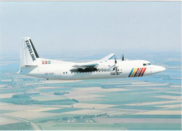 SAS  COMMUTER              -              Fokker  50