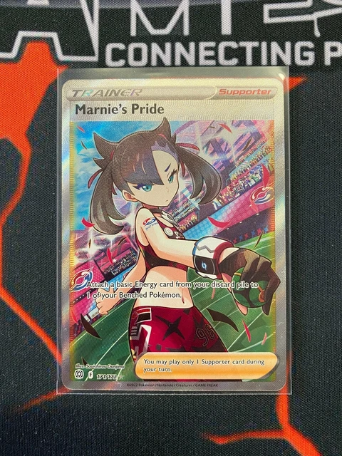 Pokemon Card MARNIE'S PRIDE Full Art 171/172 BRILLIANT STARS *MINT*