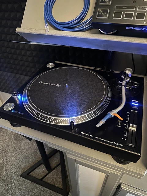 (Mint) Pair Of Pioneer PLX-1000 Turntables & Ortofon Cartridges