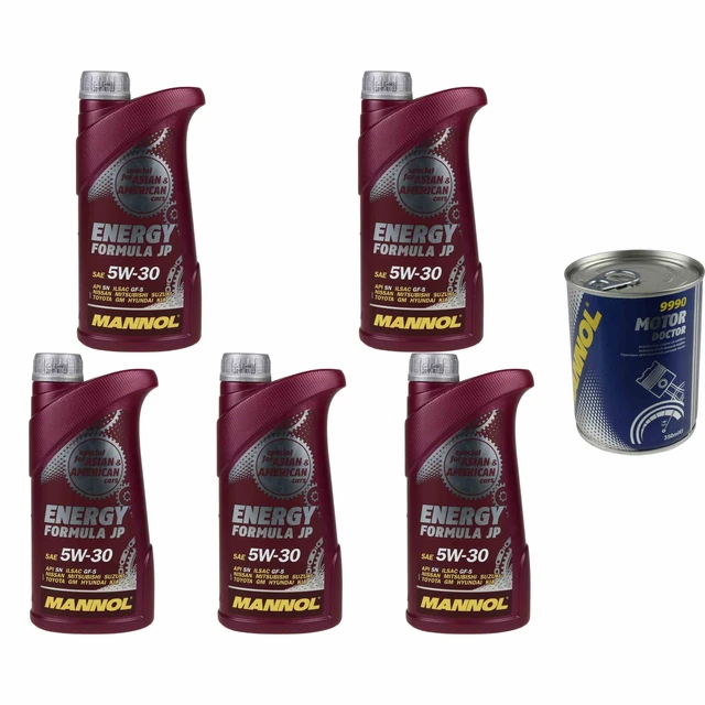 5L Olio Motore MANNOL Energia Formula JP 5W-30 1xMotor Doctor