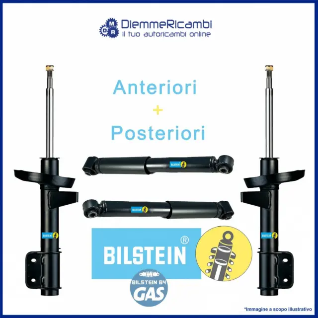 Set 4 Amortisseurs Avant + Post BILSTEIN pour Audi A3 / Sportback 8P1-8PA 55MM