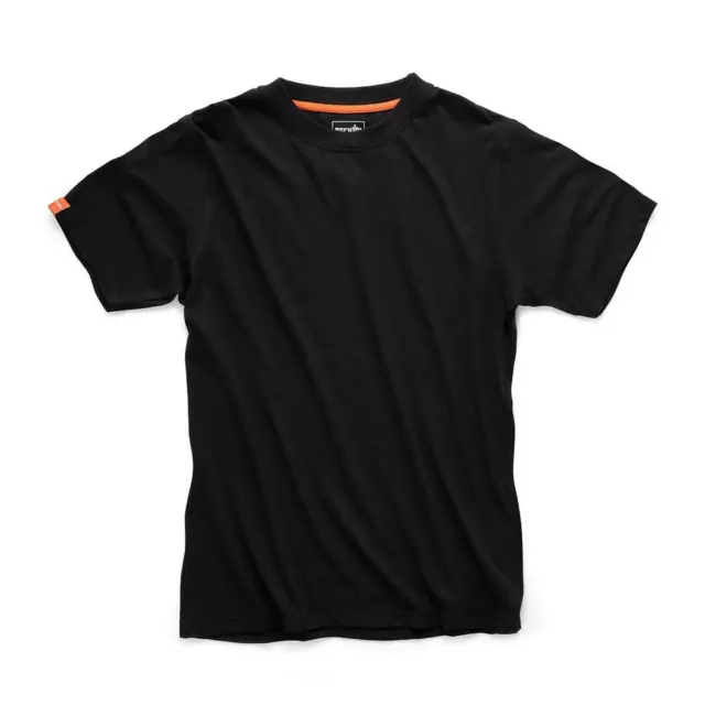 Scruffs T-shirt noir Eco Worker Taille M