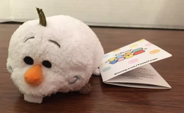 US Disney Store ORIGINAL RELEASE Olaf Mini Tsum Tsum NWT! RETIRED! Frozen!