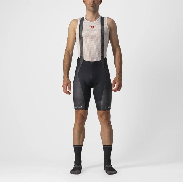 Castelli 2022 Sommer Kostenlos Aero Rc Pro Bibshort Schwarz/Weiss L (4522002-101)