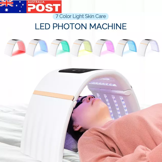7 Color PDT LED Light Photodynamic Facial Skin Care Rejuvenation Photon Therapy