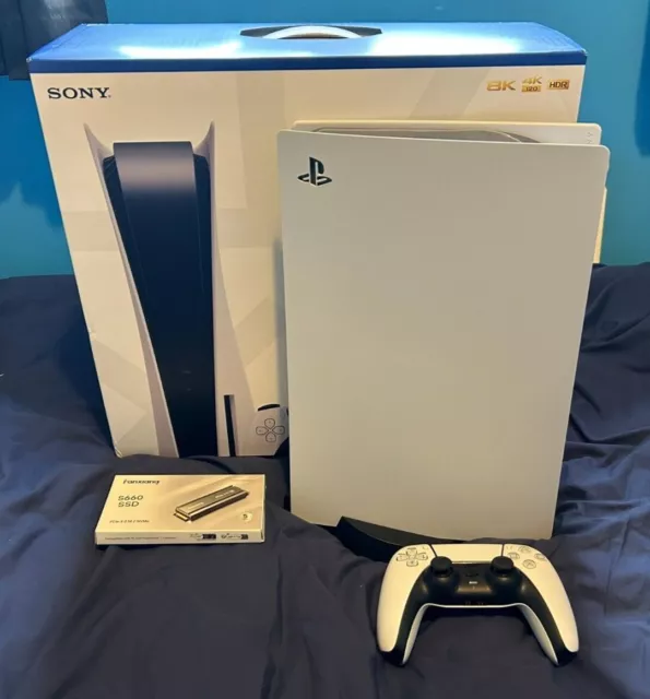 2023 New PlayStation 5 Slim Upgraded 2TB Disc Edition Console