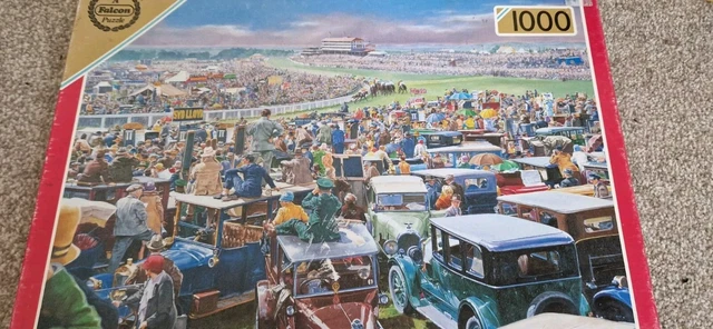 FALCON DE LUXE 1000 Piece Jigsaw Puzzle Times Past - A Day At The Races ...