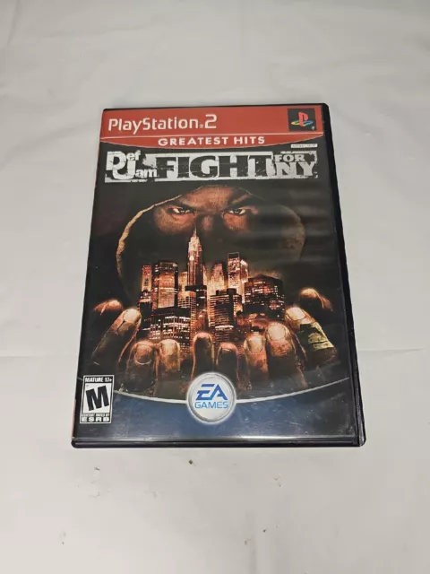 Def Jam: Fight for NY (Sony PlayStation 2, 2004) Greatest Hits Complete CIB Work