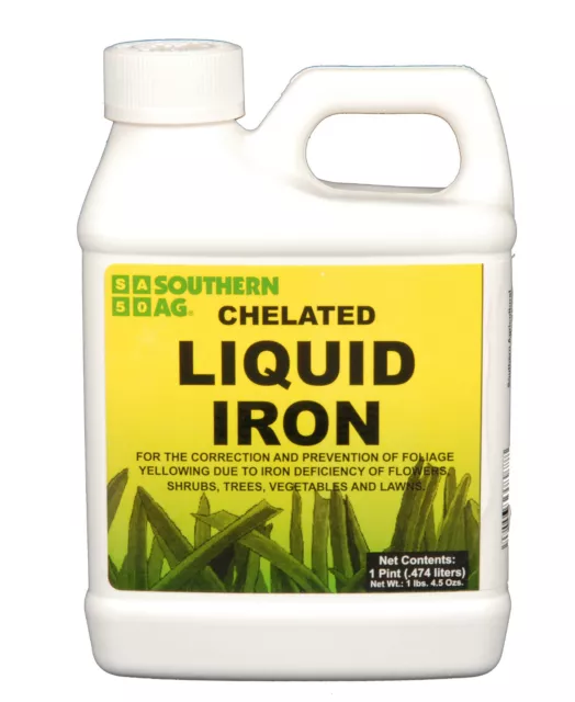 Chelated Liquid Iron 16 oz. Pint Southern Ag