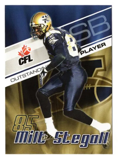 Milt Stegall 2007 Extreme CFL card #37 Winnipeg Blue Bombers  Miami Ohio RedHawk