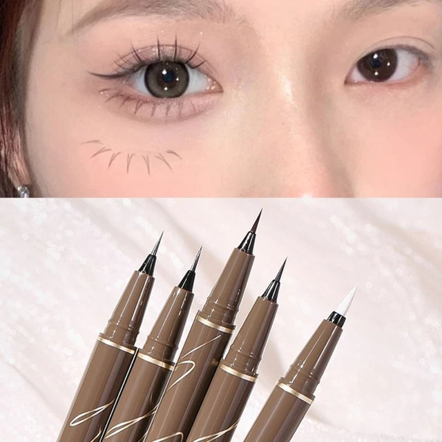 Asciugatura rapida penna eyeliner liquida ultra fine black eye liner donna