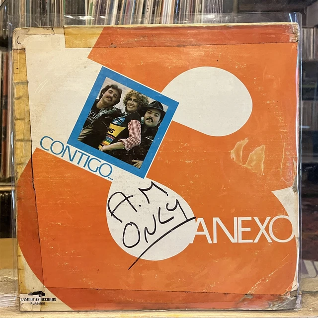 [LATIN]~VG+/VG LP~ANEXO 3~CONTIGO...[1977~FLAMBOYAN RECORDS~Issue ...