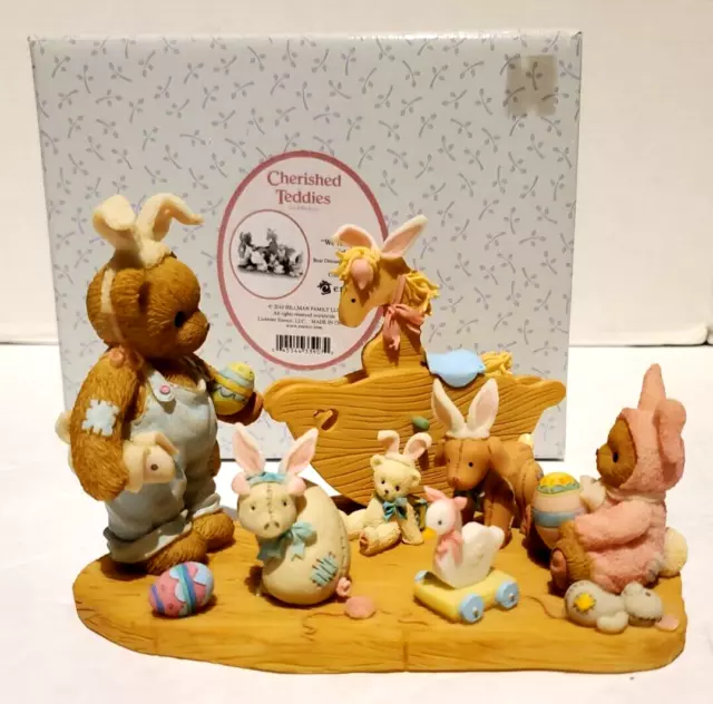 Cherished Teddies Brianna We're All Ears 4020590 NOS 2010