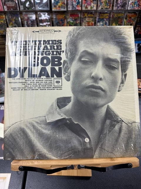 Vinyl Record - Bob Dylan: The Times They Are A-Changin' - 1964 US - CS 8905