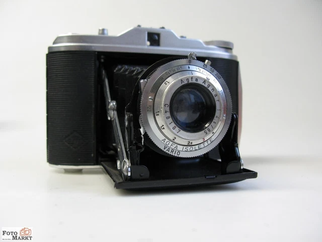 Agfa Isolette I Mittelformat-Kamera Objektiv Agnar 1:4,5/85 mm 6x6