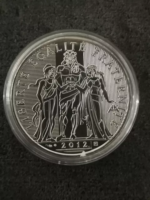 10 Euro Argent 2012 Hercule Sous Capsule / France / Silver Euros