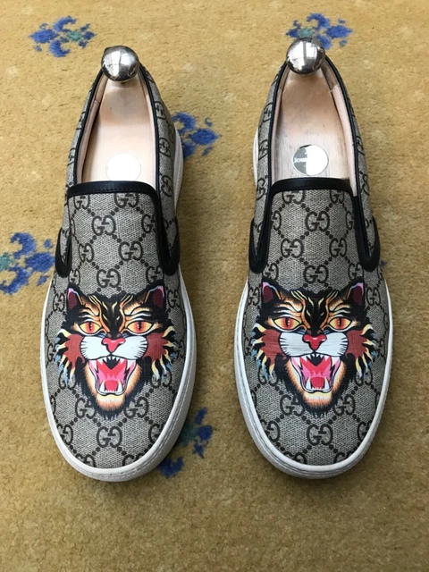 Gucci slip discount on angry cat