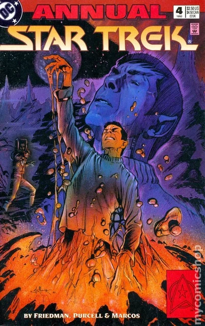 Star Trek Annual #4 FN 1993 Stock Image