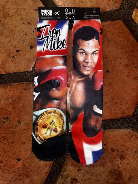 Odd Sox Mike Tyson Official Licensed Product Size 6-13