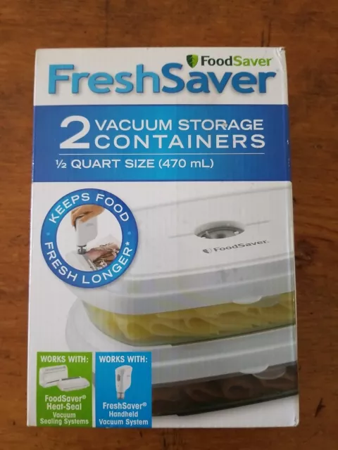 Foodsaver FreshSaver Quart-Sized Vacuum Zipper Bags 34ct