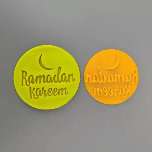 Ramadan Kareem Cookie Stamp Embosser Decorations Stencil Fondant Eid Mubarak