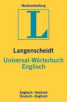 Langenscheidts Universal-Wörterbuch, Englisch von Unbekannt | Buch | Zustand gut