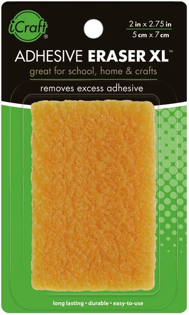 iCraft Adhesive Eraser XL-2"X2.75" 5617