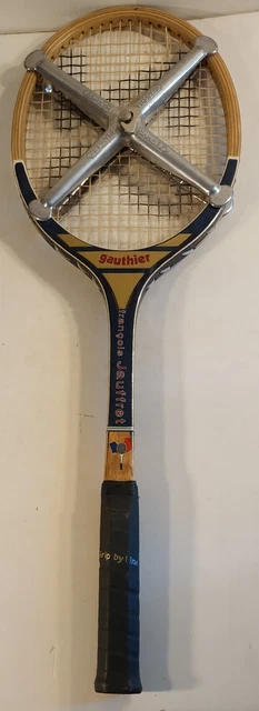 Ancienne Raquette De Tennis ZEPHIR - La Butte, Gauthier - Fabrication Française
