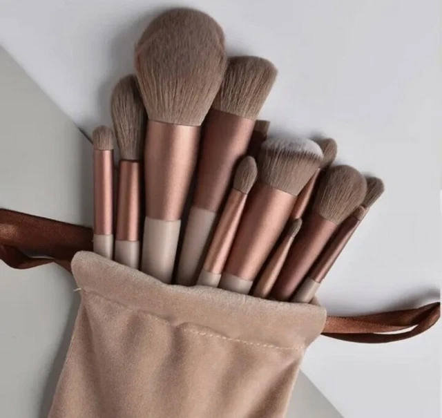 13 PCS Make up Brush Set Buffer Powder Contour Eyeshadow Makeup Brushes Set