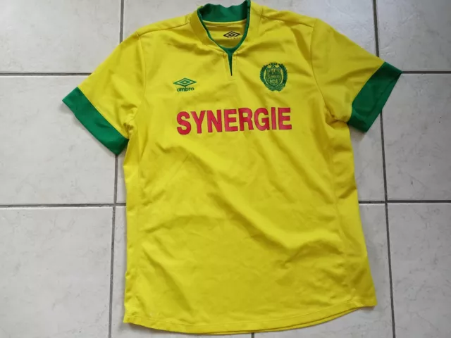 Maillot Foot Umbro Fc Nantes Synergie Taille L/D6 Be
