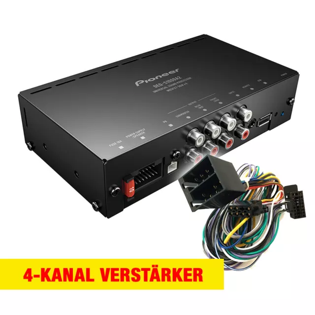 PIONEER DEQ Plug&Play Verstärker für Porsche Cayenne (9PA) 2002-2007