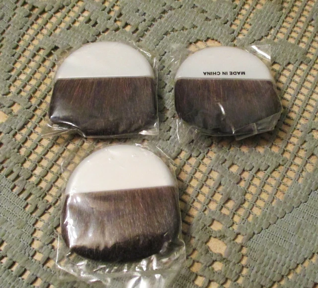 3 Mary Kay Round Powder Blush Makeup Brushes Sealed Grey 3 Mary Kay Round Powder Blush Makeup Brushes Sealed Grey