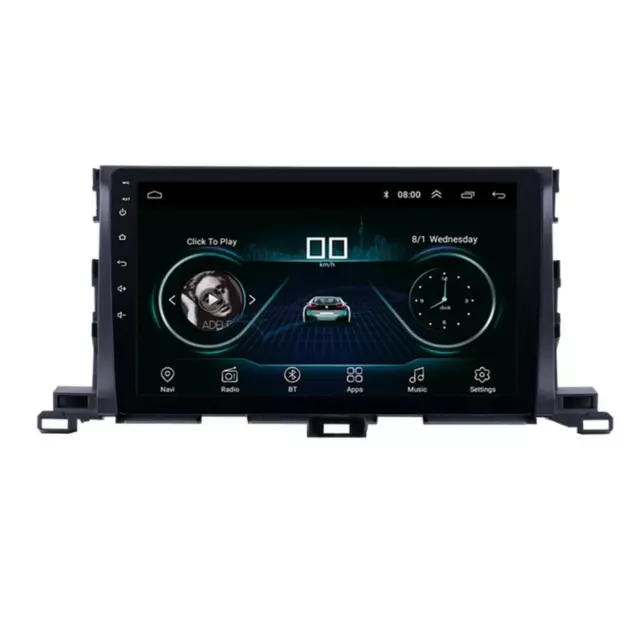 10.1'' Android 9.1 2 + 32GB Car Stereo Radio GPS For Toyota Highlander 2015-2019 2