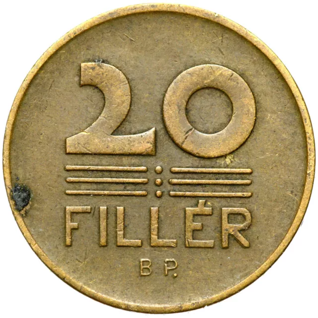 Ungarn - Münze - 20 Filler 1946 BP - Budapest - SELTEN - ERHALTUNG !