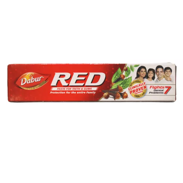 Dabur Rosso Dentifricio Per Germi Protezione Denti E Alito Cattivo 200gm