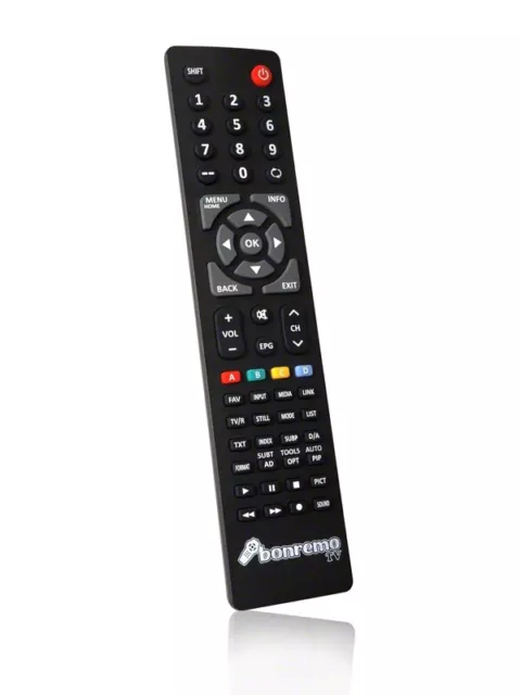 BC48060R Ersatzfernbedienung passend für TECHNISAT DIGIPAL T2 HD Receiver