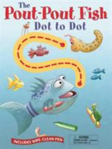Pout-Pout Fish Wipe Clean Dot to Dot [With Wipe-Clean Pen] by Diesen, Deborah