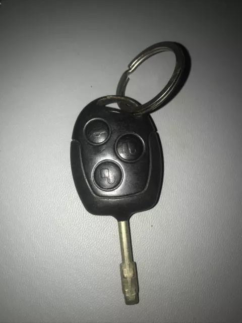 Ford 3 Button Remote Car Key Fob In Working Order Used