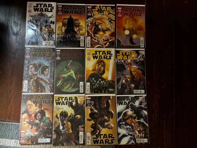 Huge Marvel Star Wars (2015) Lot! 72 Comics- FPs, Variants. Series: Leia, Lando
