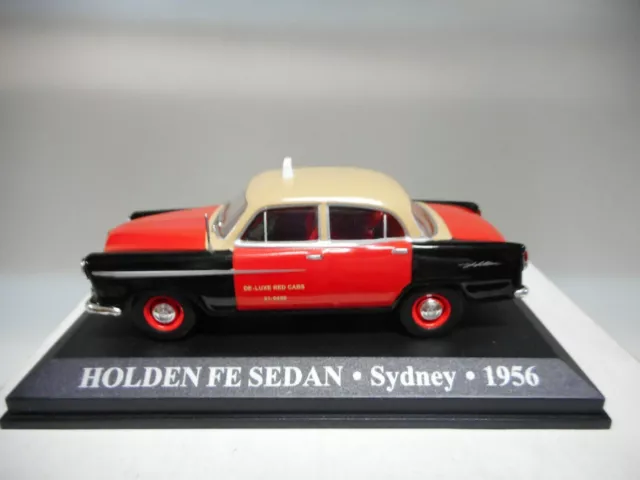 Holden Fe Sedan Taxi Sydney 1956 Altaya Ixo 1:43 Hard Box